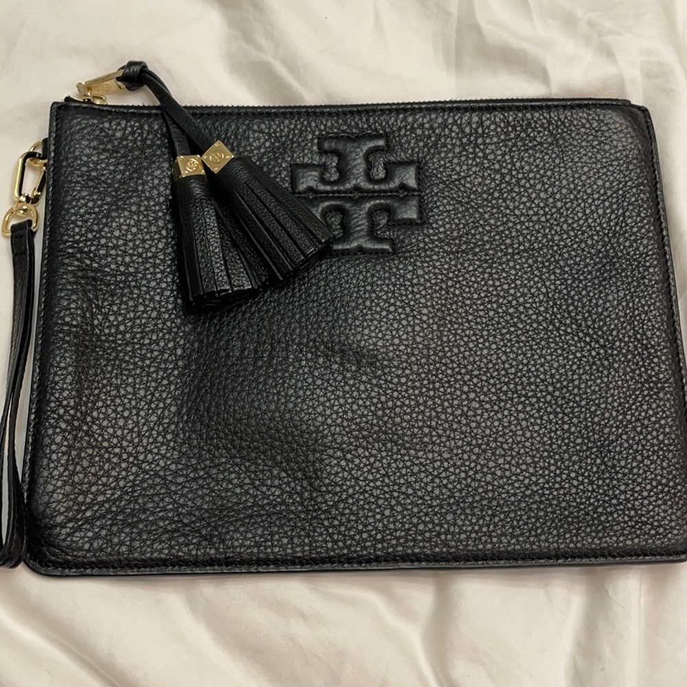 Black Tory Burch Clutch